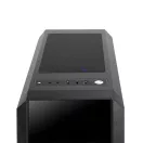 CHIEFTEC Ház Gaming Scorpion 3 ATX, 4x120mm RGB ventilátor, RGB vezérlő, Tápegység nélkül, Edzett Üveg, Fekete