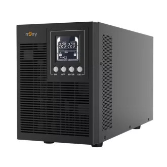   NJOY Szünetmentes ECHO PRO 2000, 2000VA, 1600W, Online, LCD display