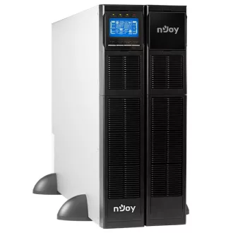   NJOY Szünetmentes Balder 6000, 6000VA, 6000W, Online rack (2U), LCD display (2U Baterry Pack)