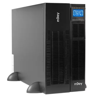   NJOY Szünetmentes Balder 10000, 10000VA, 10000W, Online rack (2U), LCD display (3U Baterry Pack)