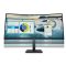 HP monitor P34hc G4 34" AG ívelt 3440x1440, 21:9, 3500:1, 250cd, 5ms, HDMI, Displayport, fekete