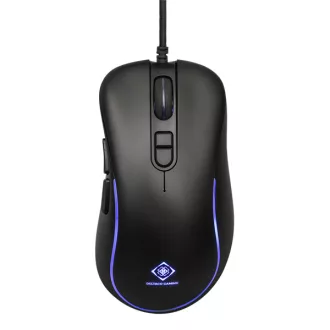   DELTACO GAMING Vezetékes Egér GAM-104, DM120 gaming mouse, RGB, 800-3200 DPI, 125 Hz, RGB LED, USB, black