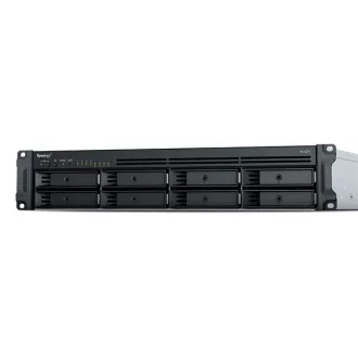   SYNOLOGY NAS 8 Fiókos RS1221+ AMD Ryzen V1500B 4x2,2GHz, 4GB DDR4 , 4x1GbE, 3x3.2USB