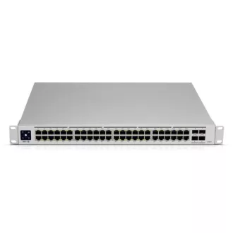   UBiQUiTi Switch 48x1000Mbps (POE+) + 4x10000Mbps SFP+, Menedzselhető, Rackes - USW-PRO-48-POE