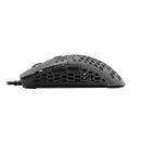 ESHARK NAGINATA gamer/esport egér, fekete