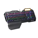 MARWUS GK110 vezetékes, mechanikus gamer HU billentyűzet LED világítással (blue switch)