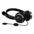 MAXELL Fejhallgató, HS-HMIC, hangerőszabályzó, mikrofon, USB