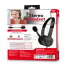 MAXELL Fejhallgató, HS-HMIC, hangerőszabályzó, mikrofon, USB