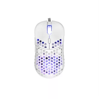 ESHARK NAGINATA-W gamer/esport egér, fehér