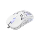 ESHARK NAGINATA-W gamer/esport egér, fehér