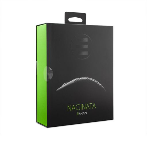 ESHARK NAGINATA-W gamer/esport egér, fehér