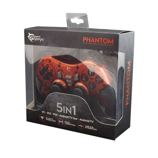 WHITE SHARK PHANTEON vezeték nélküli game pad