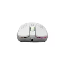 WHITE SHARK GM-5007W GALAHAD gamer egér, fehér, 6400 dpi