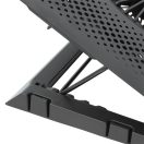 WHITE SHARK GCP-33 ICE MASTER Notebook hűtő, 5 ventillátor, + mobil tartó, 15.6"