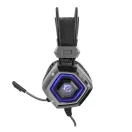 WHITE SHARK GH-1841 LION gaming fejhallgató, fekete/ezüst
