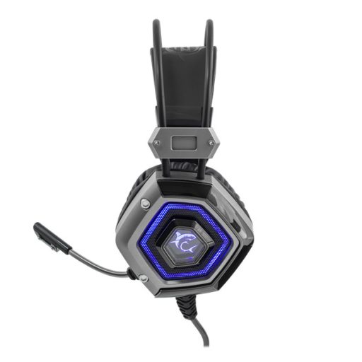 WHITE SHARK GH-1841 LION gaming fejhallgató, fekete/ezüst