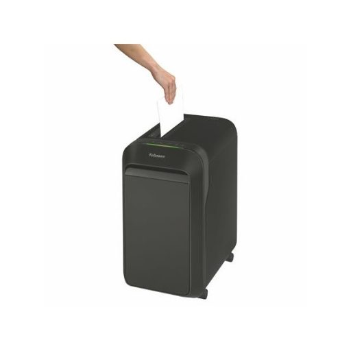 FELLOWES Iratmegsemmisítő, mikrokonfetti, 18 lap, "Powershred LX221", fekete