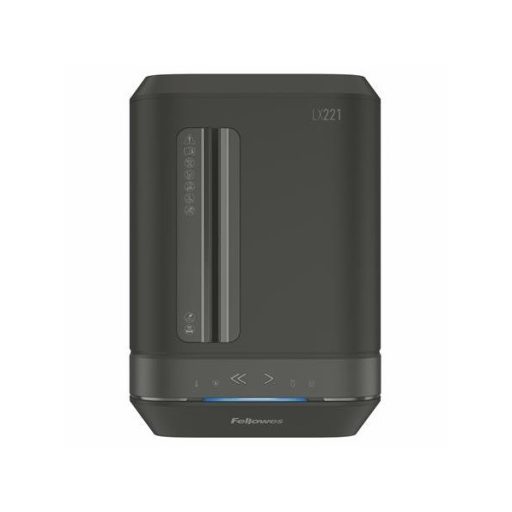 FELLOWES Iratmegsemmisítő, mikrokonfetti, 18 lap, "Powershred LX221", fekete