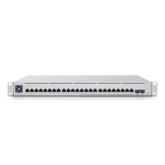   UBiQUiTi Switch 12x1000Mbps(POE+) + 12x2500Mbps(POE+) + 2x10000Mbps SFP+, Menedzselhető, Rackes - USW-ENTERPRISE-24-POE