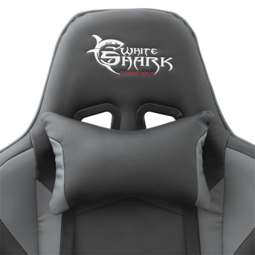 WHITE SHARK TERMINATOR gamer szék fekete/szürke