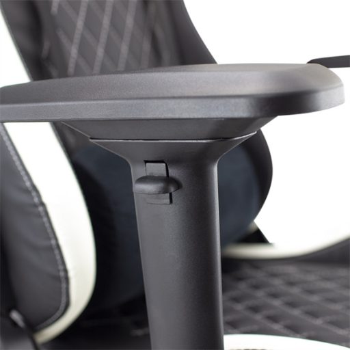 WHITE SHARK NITRO-GT gamer szék fekete/fehér