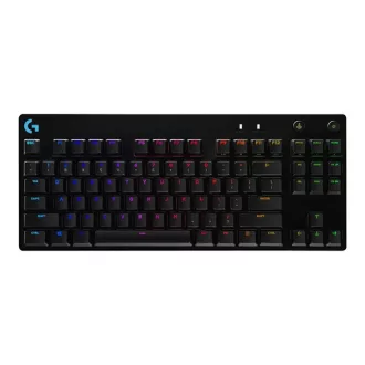   LOGITECH Billentyűzet -  Pro Lightsync RGB Mechanikus Gaming Vezetékes (Clicky), US