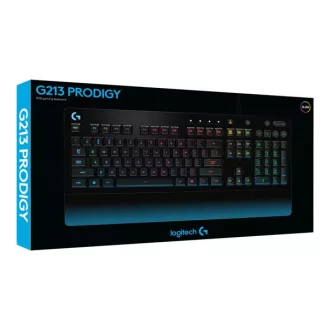   LOGITECH Billentyűzet - G213 Prodigy RGB Gaming Vezetékes, US
