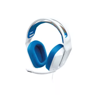 LOGITECH Fejhallgató 2.0 - G335 Gaming Vezetékes, Fehér