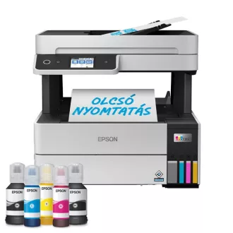  EPSON Tintasugaras nyomtató - EcoTank L6460 (A4, MFP, színes,4800x1200 DPI,37 lap/perc, duplex, ADF, USB/LAN/Wifi)