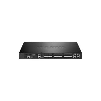   D-LINK Switch 20x1000Mbps + 4xGigabit SFP+ kombó Fémházas, Menedzselhető, Rackes, DXS-3400-24TC