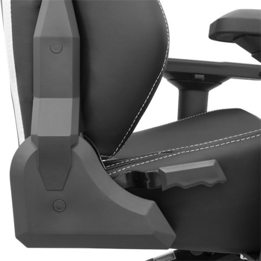 ESHARK TOKUGAWA gamer szék, fekete-fehér