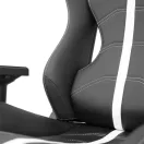 ESHARK TOKUGAWA gamer szék, fekete-fehér