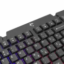 WHITE SHARK DAKOTA membrános gamer billentyűzet (magyar)