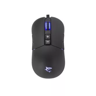   WHITE SHARK ARTHUR (GM-9005) gamer egér, 9D, fekete, 10000 dpi, RGB
