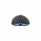 WHITE SHARK ARTHUR (GM-9005) gamer egér, 9D, fekete, 10000 dpi, RGB