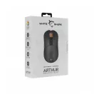 WHITE SHARK ARTHUR (GM-9005) gamer egér, 9D, fekete, 10000 dpi, RGB