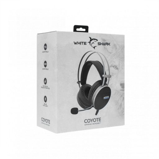 WHITE SHARK COYOTE gamer fejhallgató