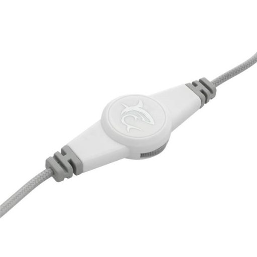 WHITE SHARK PANTHER gamer fejhallgató, fehér