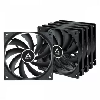 ARCTIC COOLING Rendszerhűtő Ventilátor F12, 12cm (5-PACK)