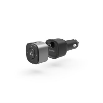   HAMA 14159, BLUETOOTH AUDIO VEVŐ AUTÓBA, 3,5MM JACK + 2XUSB PORT
