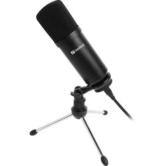 SANDBERG Mikrofon, Streamer USB Desk Microphone