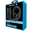 SANDBERG Headset mikrofonnal, MiniJack Chat Headset