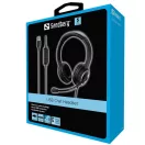 SANDBERG Headset mikrofonnal, USB Chat Headset