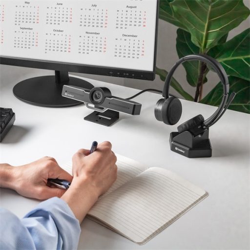 SANDBERG Fejhallgató mikrofonnal, Bluetooth Office Headset Pro+