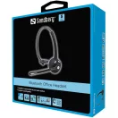 SANDBERG Fejhallgató mikrofonnal, Bluetooth Office Headset