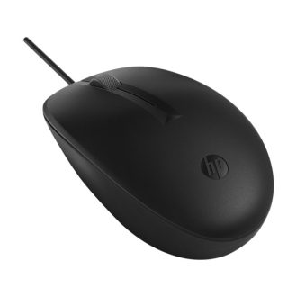 HP vezetékes lézer egér 128 - fekete