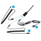 SANDBERG Headset mikrofonnal, USB+RJ9/11 Headset Pro Stereo