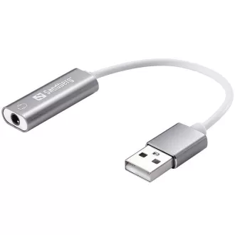 SANDBERG Hangkártya, Headset USB converter