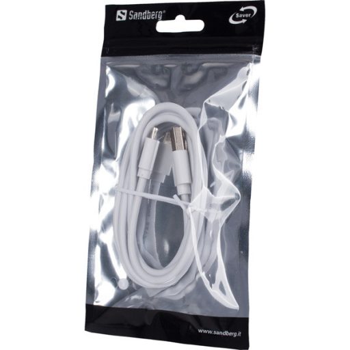 SANDBERG Töltőkábel, MicroUSB Sync/Charge 1m SAVER