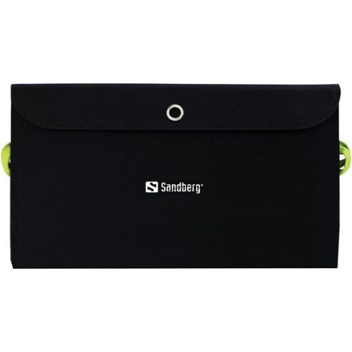 SANDBERG Hordozható akkumulátor, Solar Charger 21W 2xUSB+USB-C